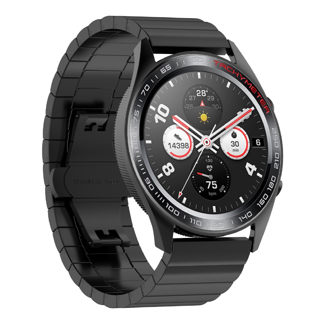Dây đeo đồng hồ bằng thép không gỉ 22mm Vòng đeo tay cho Huawei Watch GT Honor Magic Watch 2pro Dây đeo kim loại Huawei gt active 46mm