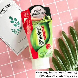 Sữa rửa mặt trà xanh rohto shirochasou