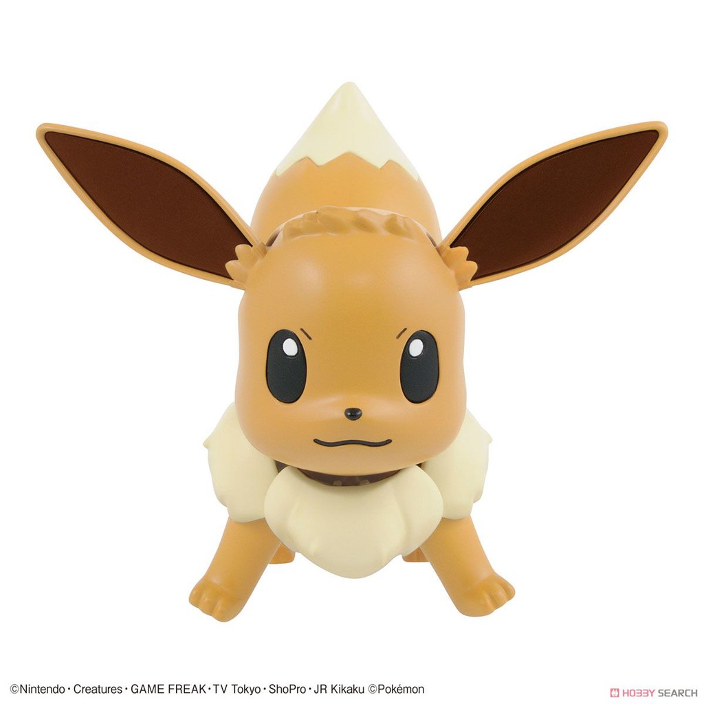 Mô Hình Lắp Ráp POKEMON EEVEE Pokepla 42 COLLECTION SELECT SERIES Bandai Figure Rise Standard Đồ Chơi Anime Nhật