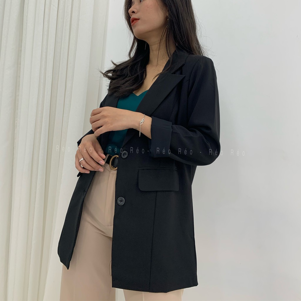 Áo blazer 2 lớp trẻ trung, Sang Trọng, Chất dày dặn, đa phong cách, kết hợp Jeans, short, Đầm váy vô cùng dễ dàng | BigBuy360 - bigbuy360.vn