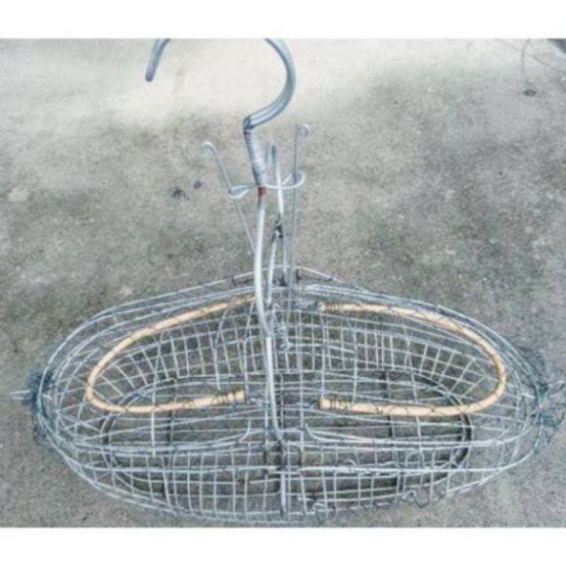 Lồng bẫy chim chào mào- choè bằng kẽm siêu nhạy giá tốt 22x42x40