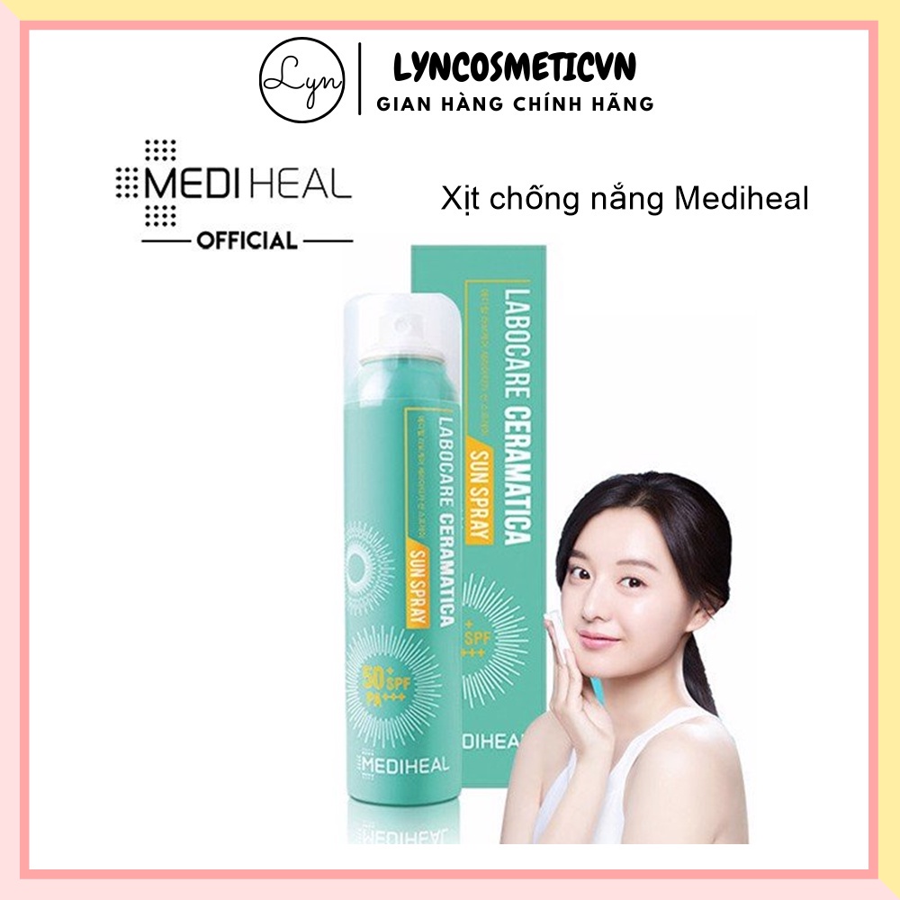 Xịt Chống Nắng Mediheal Labocare Ceramatica SPF 50+ PA+++