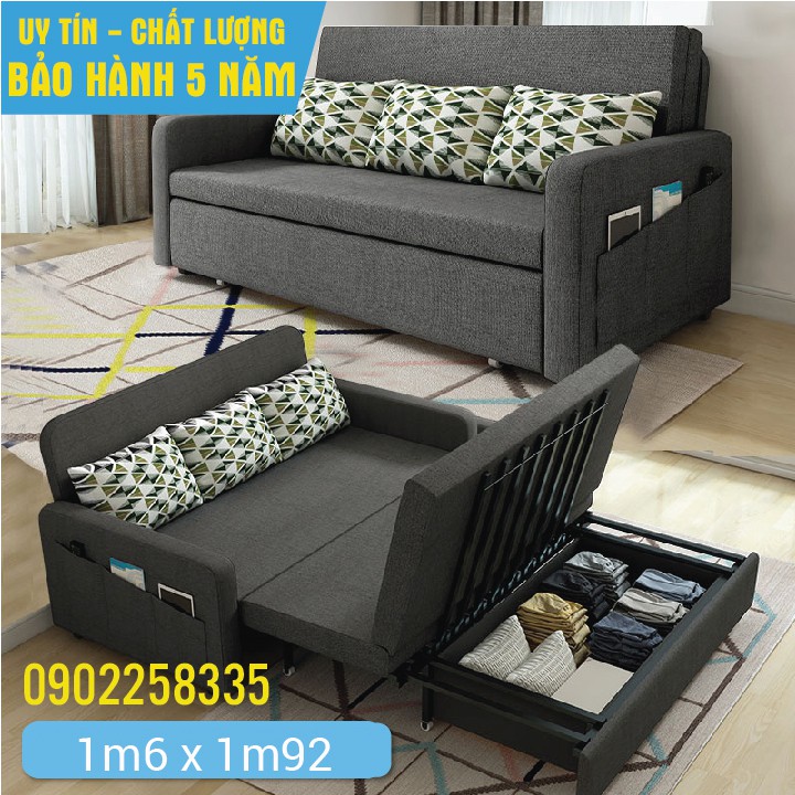 Ghế Sofa Giường ngủ đa năng gấp gọn thành ghế phong cách hiện đại - đa năng nâng cao tiện ích cuộc sống