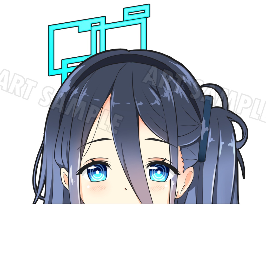 Arisu Blue Archive Dán 2 Miếng Dán Tendou Alice Anime