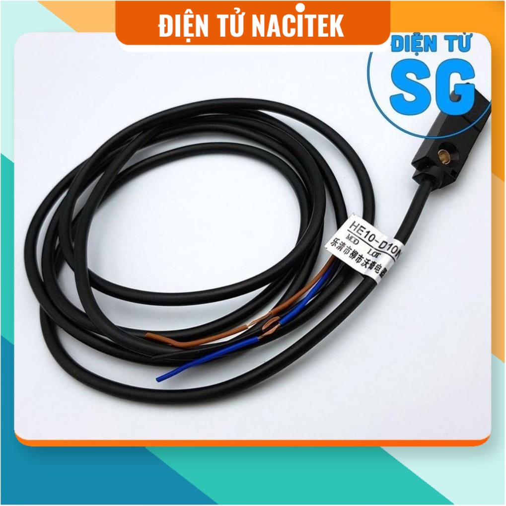 Cảm biến phát hiện nam châm, từ trường HE10-D10NK NPN - TXNH