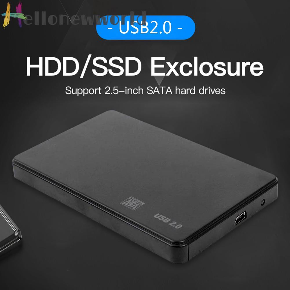 Hộp Nhựa Đựng Ổ Cứng 3tb Usb 2.0 / 3.0 2.5 Inch Sata Ssd Hdd | BigBuy360 - bigbuy360.vn