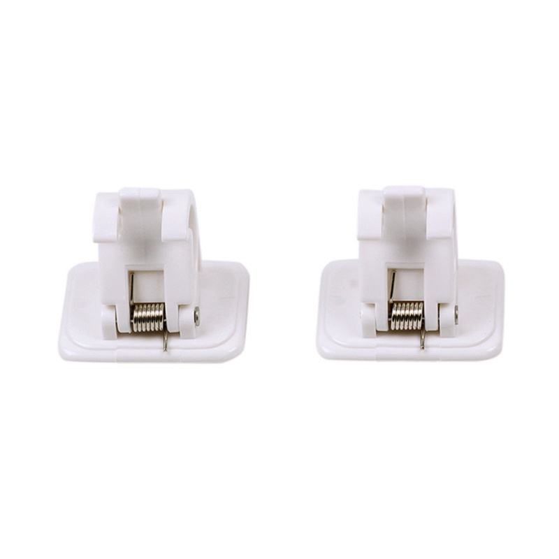 Set 2 Giá Đỡ Thanh Treo Rèm Cửa Gắn Tường Không Cần Đóng Đinh Có Thể