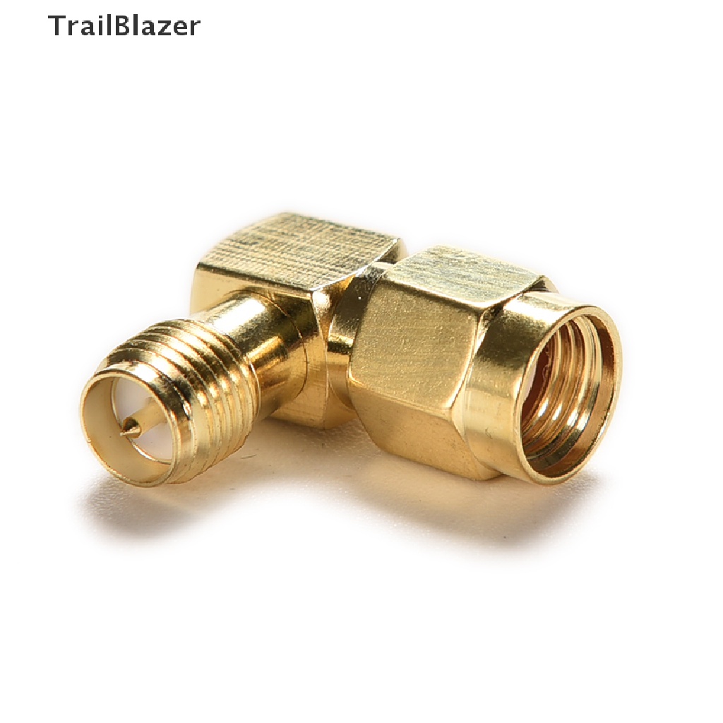 Tbvn 1x Bộ Chuyển Đổi 90° Đầu Nối RP.SMA Đực Sang Rp-Sma Cái