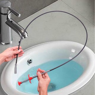 Cây Gắp Rác Thông Cống Siêu Tiện Lợi, Que Móc Rác Thần Thánh Thông Tắc Bồn Cầu 90cm