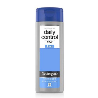 Dầu gội & xả dành cho tóc gàu Neutrogena T/Gel Daily Control 2-in-1 Anti-Dandruff Shampoo Plus Conditioner 250ml (Mỹ)