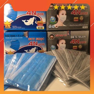 Khẩu trang y tế Duy Ngọc hộp 50 chiếc kháng khuẩn, túi ni nông từng cái 1