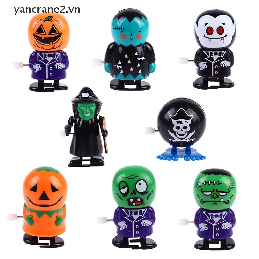 {YAN2} Đồ Chơi Lên Dây Cót Hình Mắt Bí Ngô Phù Thủy Ma Cà Rồng Nhảy Múa Đi Bộ {yancrane2.vn