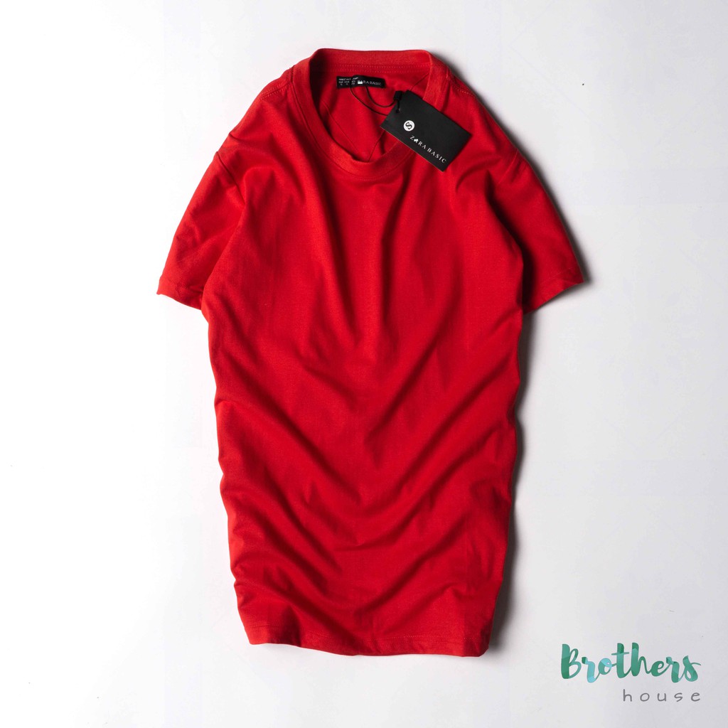 |Siêu sale| Áo thun nam trơn Zara basic, cotton dễ mix match