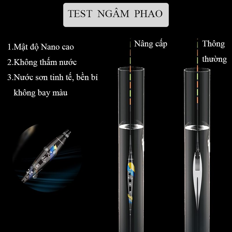 Phao Câu Đài Ngày Đêm Hắc Phụng [Tặng Pin]  SPC-2-Sanami Fishing Store