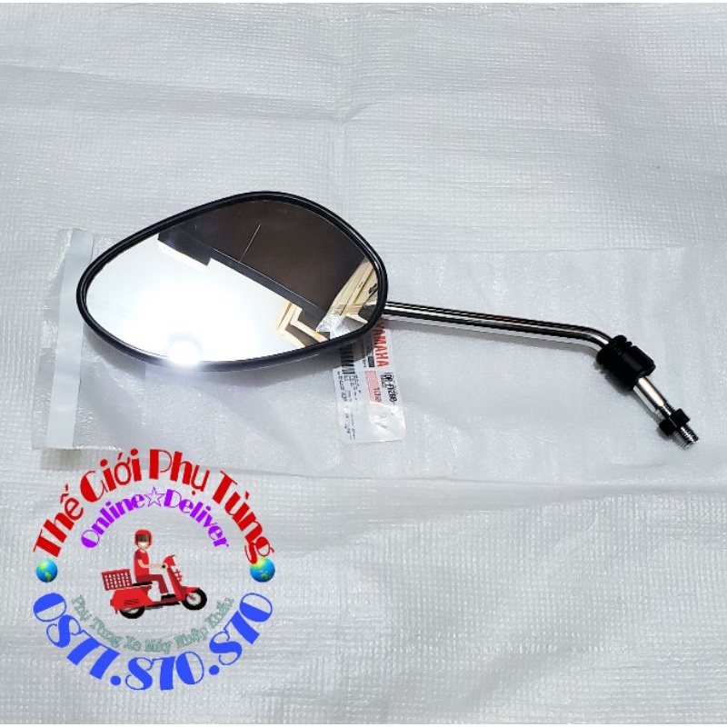 Kính hậu - Kiếng hậu Noza zin chính hãng Yamaha Việt Nam - 1DR-F6280-00 /1DR-F6290-20