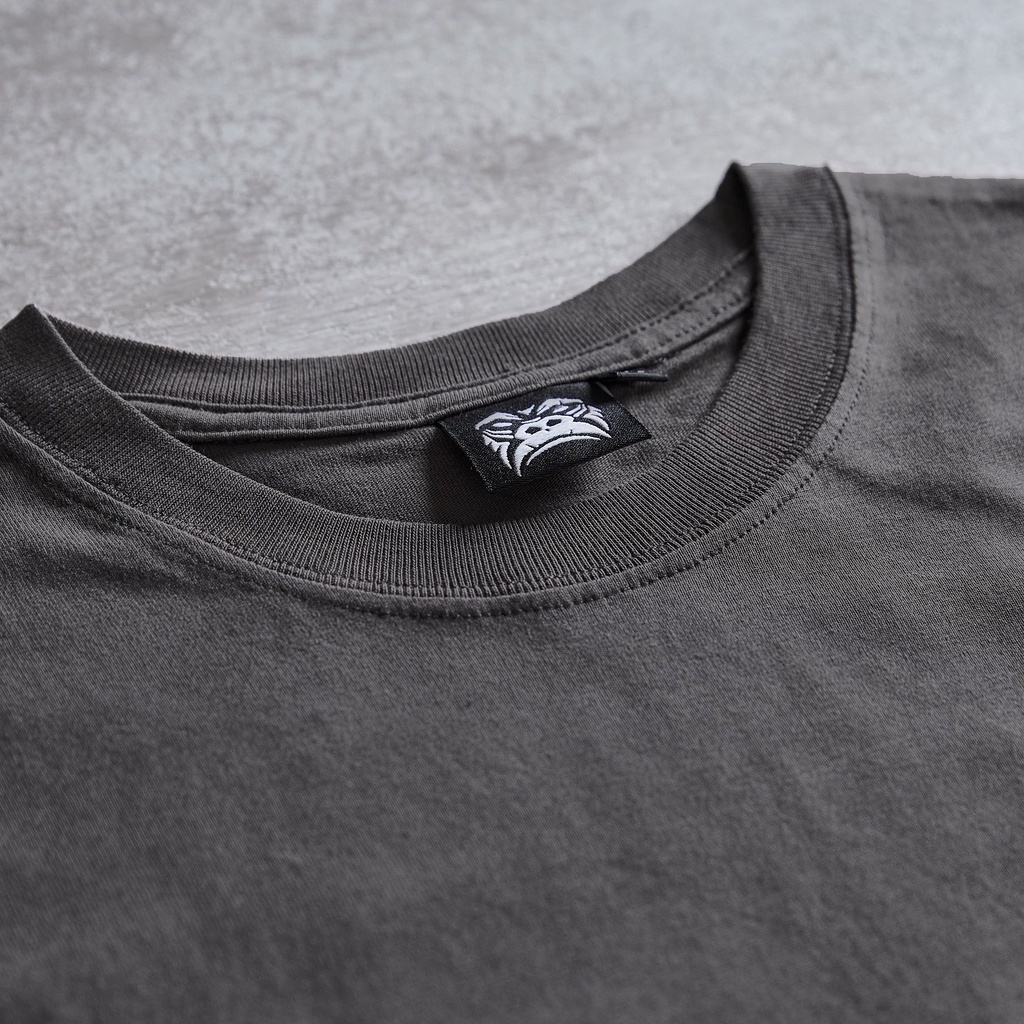 Áo thun basic - Xám chì