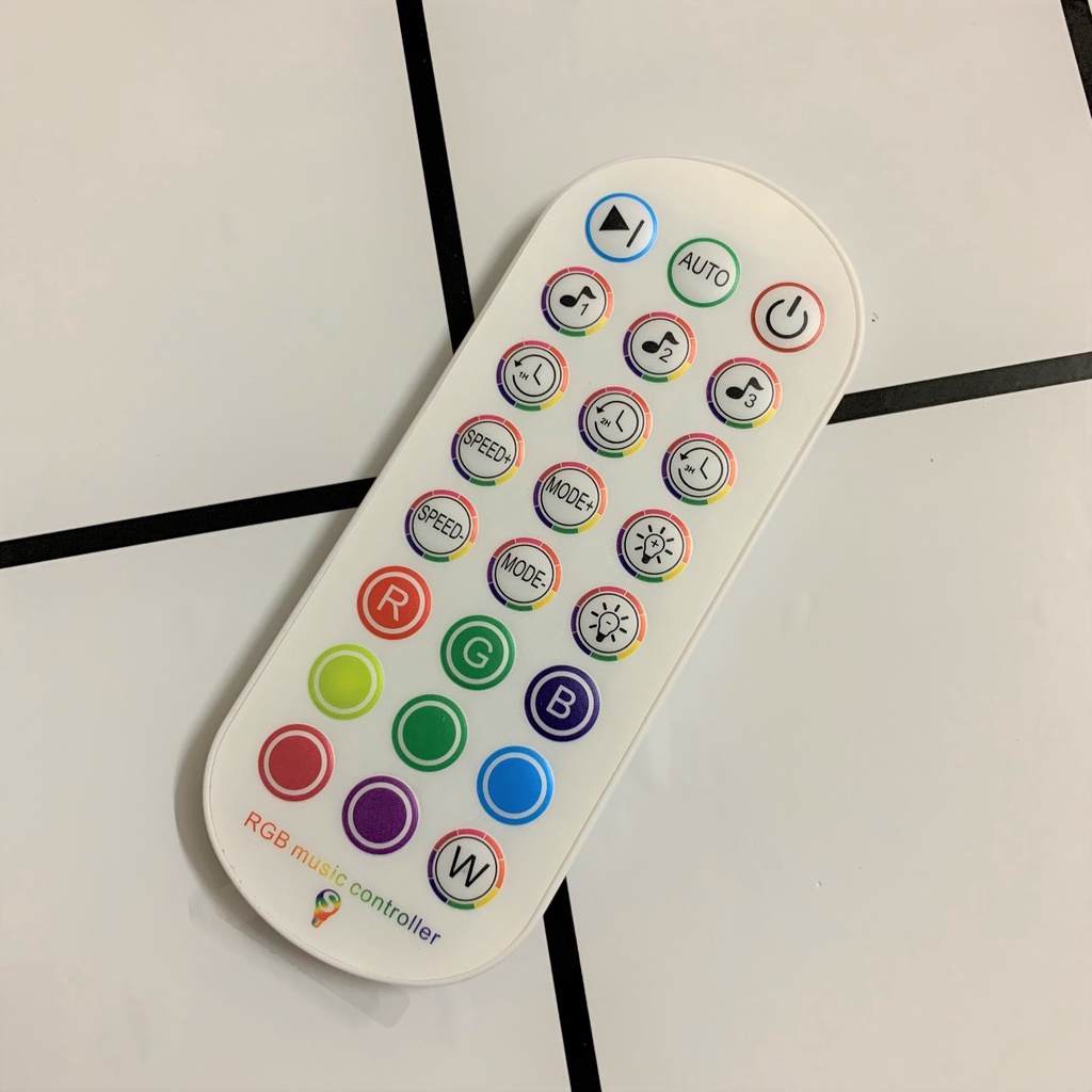 Đèn led dán viền TV 16 triệu màu - Nháy Theo Nhạc - Nhiều hiệu ứng - Điều khiển qua Remote và APP smartphone