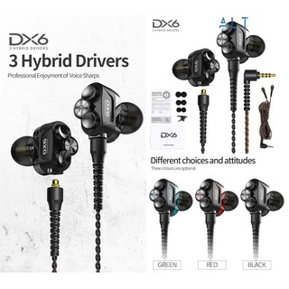 Tai Nghe Plextone DX6 Triple Hybrid Drivers