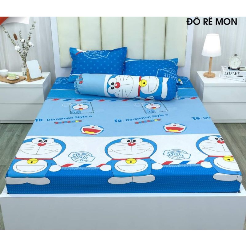 Sét 3 món ga và 2 gối Poly Cotton