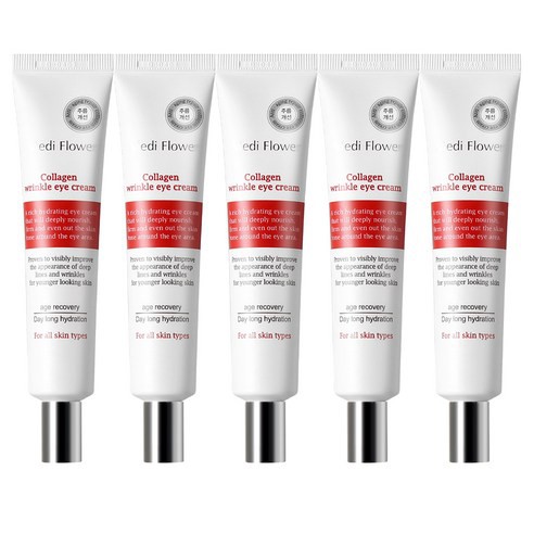 (Hàng Mới Về) Bộ 5 Kem Dưỡng Da Mắt Chứa Collagen Chống Nếp Nhăn Medi Flower