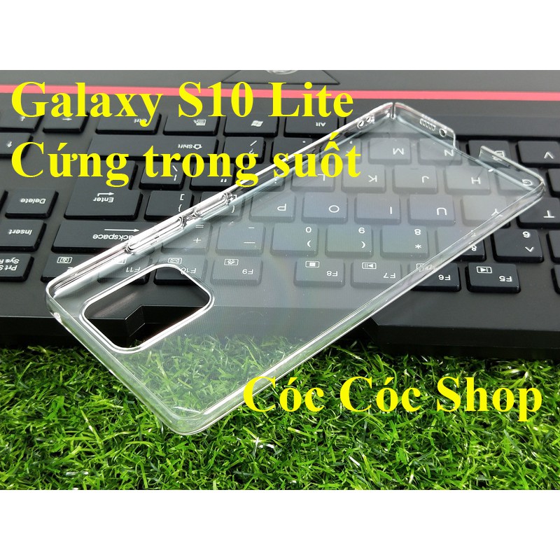 Ốp lưng Sam sung Galaxy S10/ S10 plus/ S10 5G/ S10E/ S10 Lite nhựa CỨNG TRONG SUỐT/ CỨNG NH | BigBuy360 - bigbuy360.vn