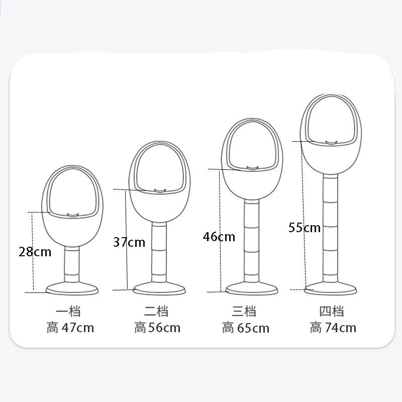 bồn tiểu đứng treo tường trẻ em có điều chỉnh tạo tác cho bé trai