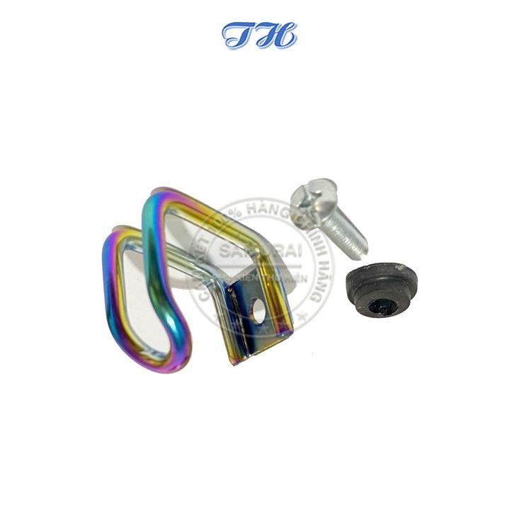 Móc Treo Đồ Gắn Xe Máy U Ngắn 7 Màu Siêu Bền