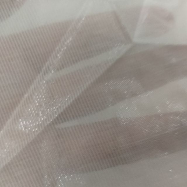 Vải voan kính trắng
