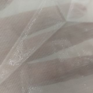 Vải voan kính trắng