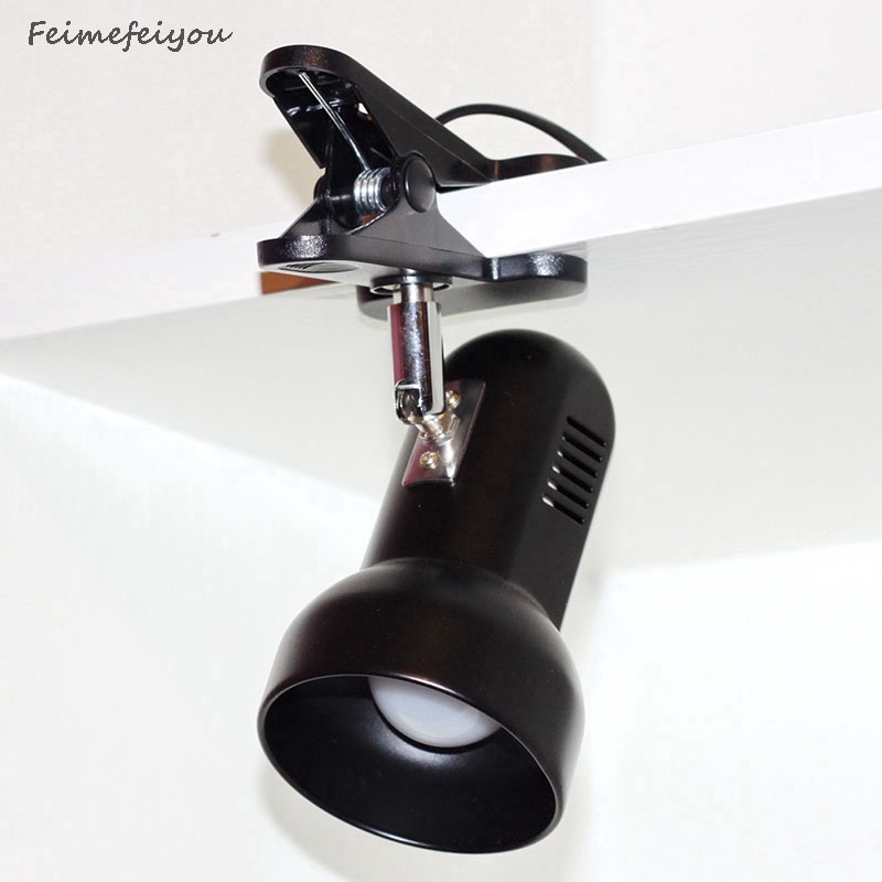 Đèn LED để bàn dạng kẹp tiện lợi Adapter Plug Rotary Portable LED Bảng ánh sáng Clip Bảng ánh sáng đọc ánh sáng