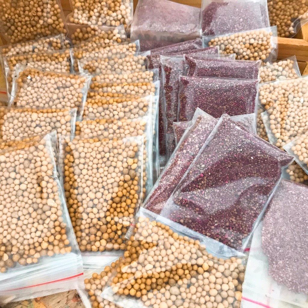 Phân tan chậm, thuốc tím trị rệp, ngăn ngừa kiến cho cây.