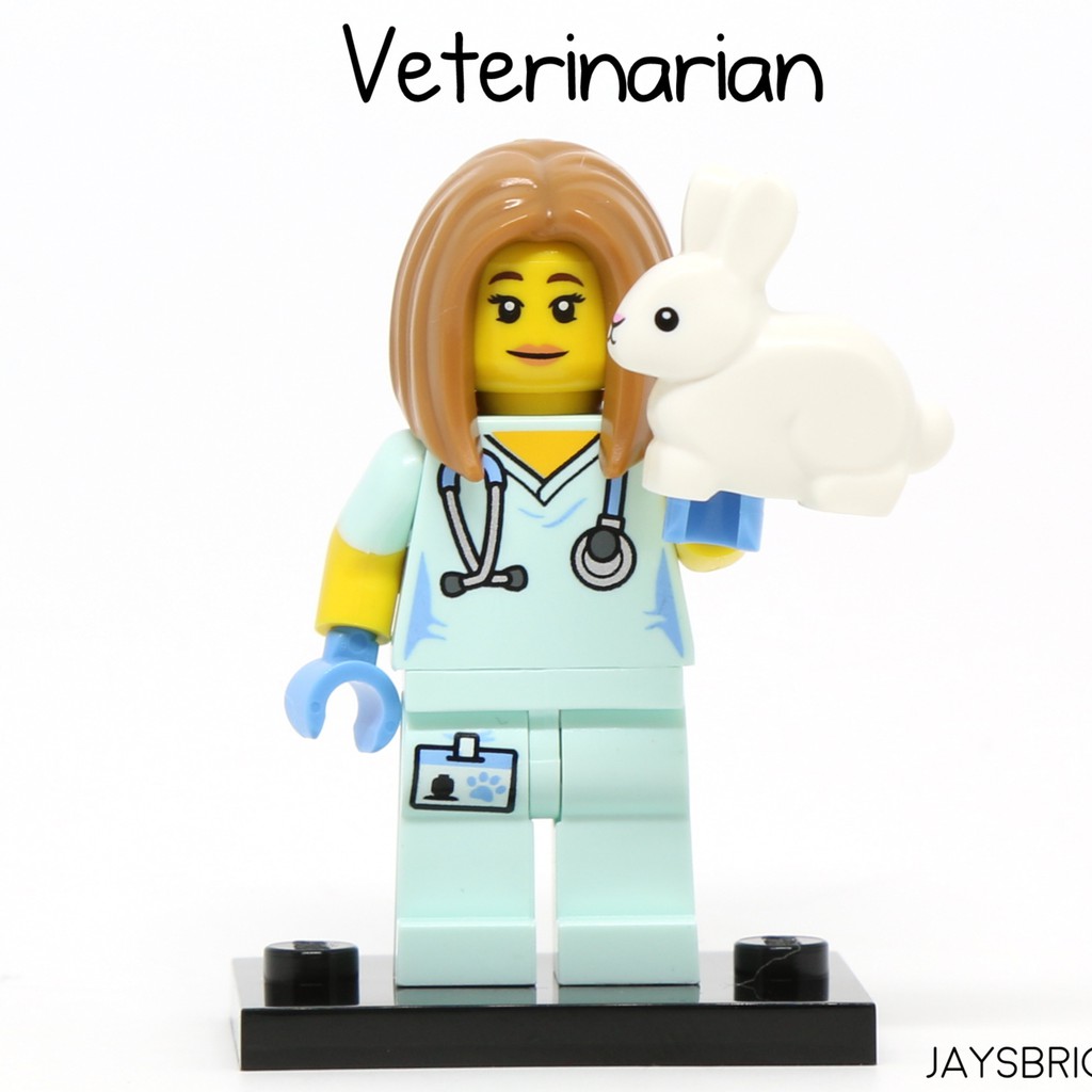 LEGO Minifigures Bác Sĩ Thú Y Veterinarian 71018 Series 17