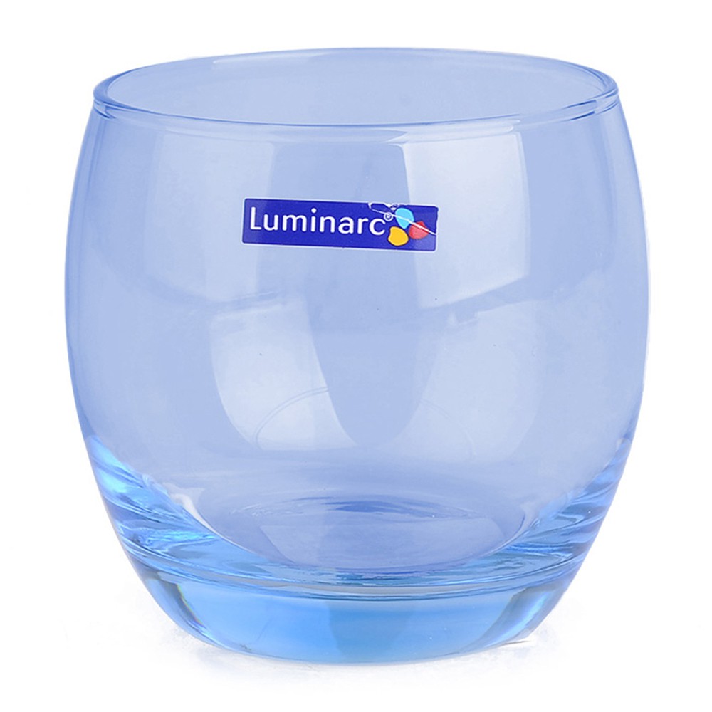 Bộ 6 ly thủy tinh thấp Luminarc Salto Ice Blue 320ml J1584