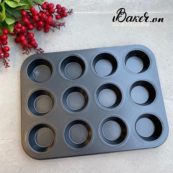 Khuôn cupcake 12 bánh - Làm bánh cupcake