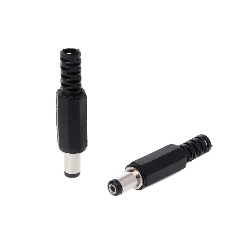 Set 5 Đầu Nối Nguồn Dc 5.5mm X 2.1mm + 5 Ốc Vít
