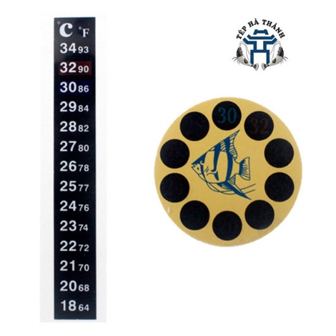 Nhiệt Kế Dán Thành Cho Bể Cá Cảnh, Bể Thủy Sinh