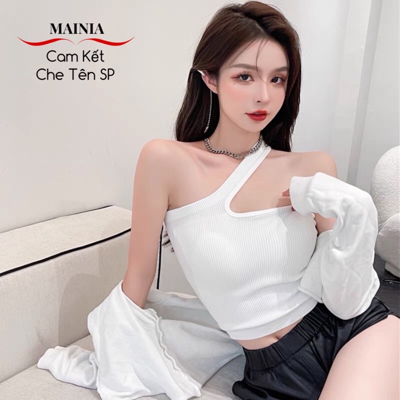 [Loại 1 Túi Zip] Áo Bra Quây Cotton Gân Tăm Mặc Được 2 Kiểu Siêu Đẹp Áo Croptop Thời Trang Mainia Shop