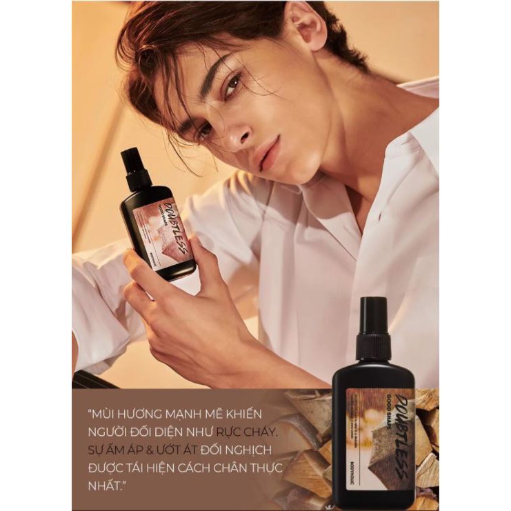 Xịt Thơm body cho nam Bodyholic Doubtless Hair & Body Mist 100ml