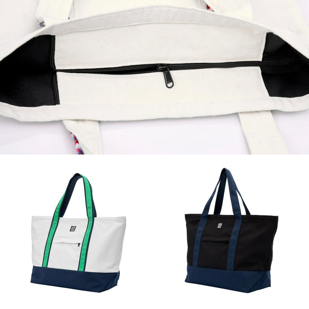 Jamlos Everyday Travel Tote - Túi tote du lịch vải canvas hành lý xách tay