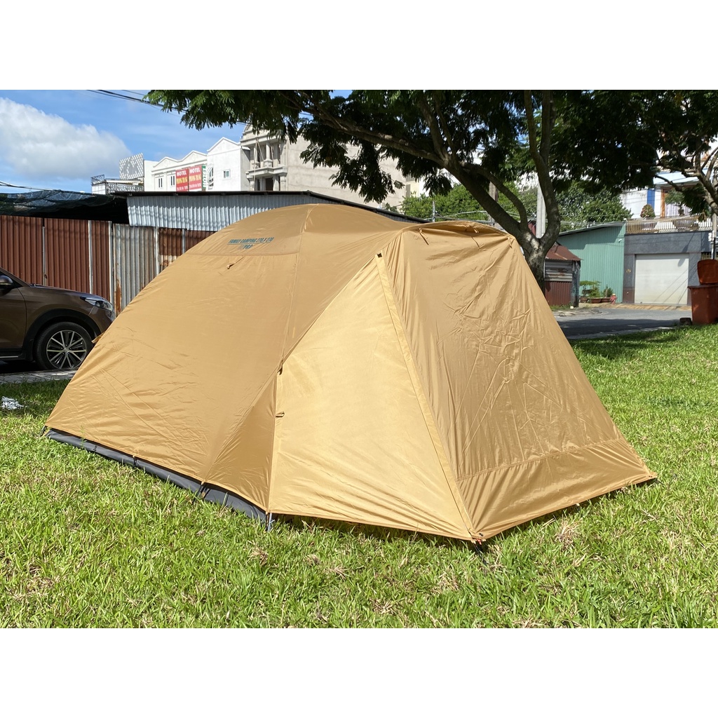Lều cắm trại FAMILY CAMPING 270 LIMITED VÀNG Tough BC Cross Dome 270 A444