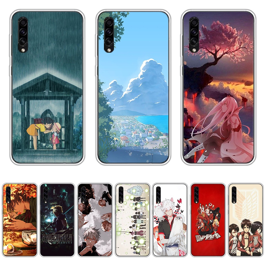 Ốp Điện Thoại TPU Silicon Mềm Hình Anime Nhật Bản Cho Samsung Galaxy a30s / a50 / a50s / a70 / a70s B12