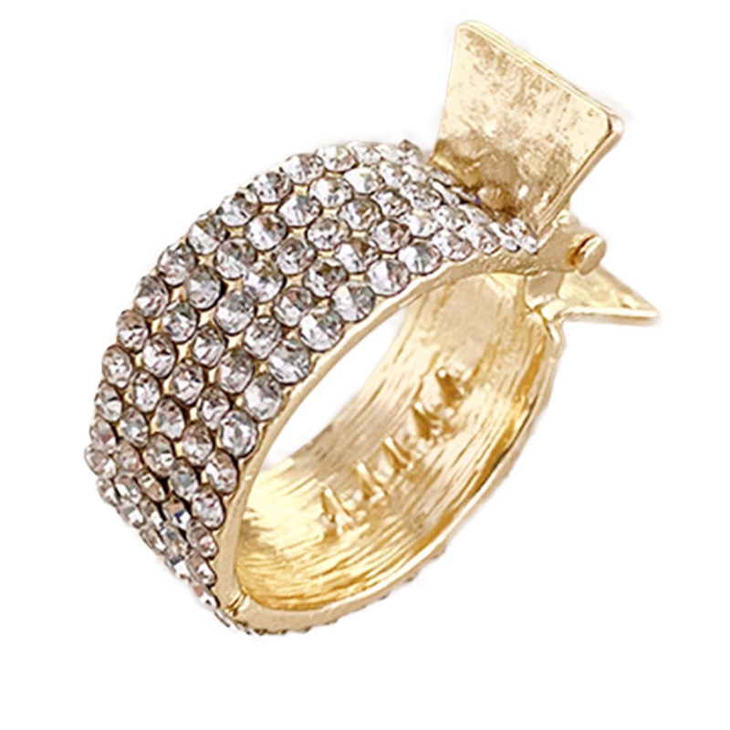 Kẹp Tóc Càng Cua Đính Đá Lấp Lánh Chống Trượt Tiện Dụng