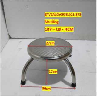 Combo 2 Ghế Đẩu  Inox
