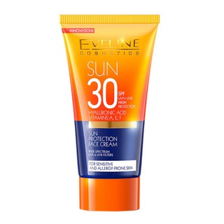 Kem Chống Nắng Không Tan Trong Nước Eveline Sun Protection Face Cream SPF30 50ml
