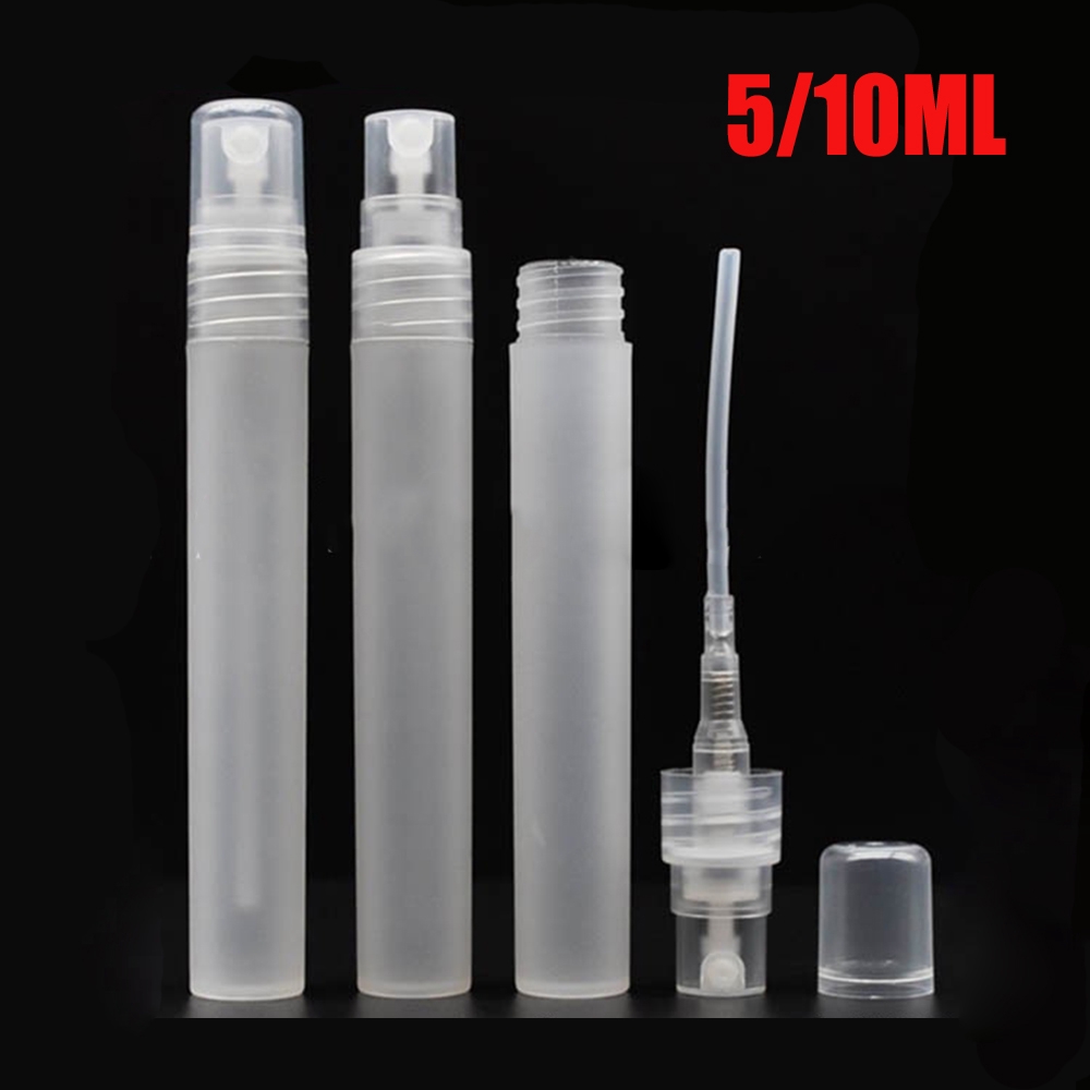 Chai rỗng dạng xịt trong suốt đựng dung dịch tiện lợi 5/10ml