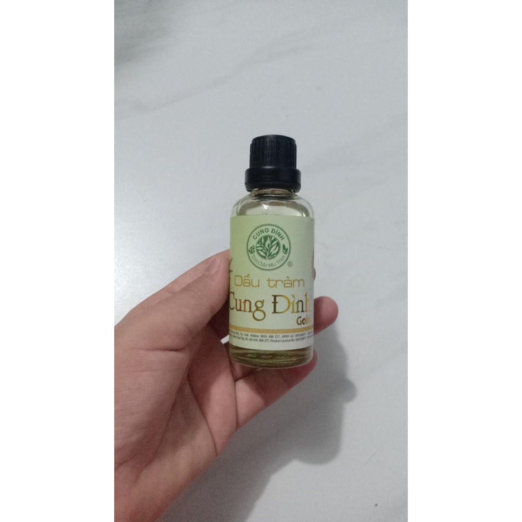 Dầu Tràm Cung Đình Gold 10 - 50ml CHÍNH HÃNG