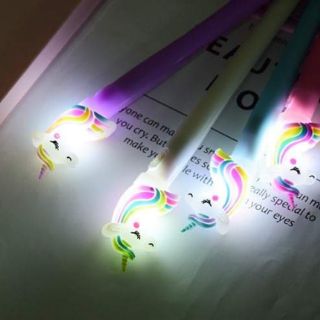 Bút Gel có đèn Unicorn
