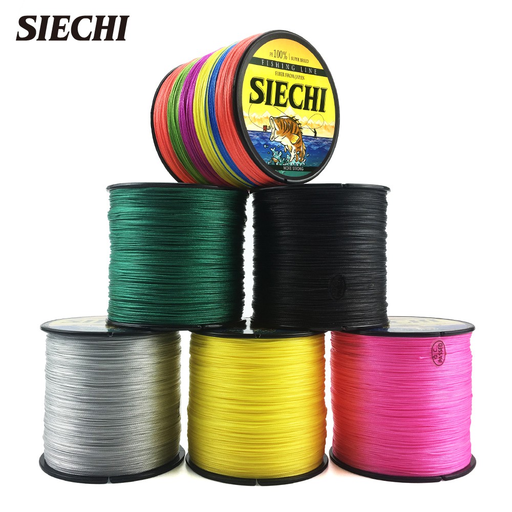Pe Cuộn Dây Câu Cá 4 Sợi 12lb 15lb 20lb 30lb 38lb 43lb 52lb 65lb Siêu Chắc Dài 500m