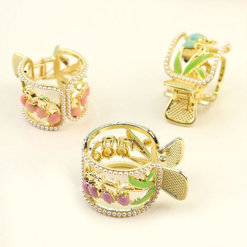 Kẹp Tóc Màu Hồng Xanh Thời Trang Mùa Hè Cho Bé Gái