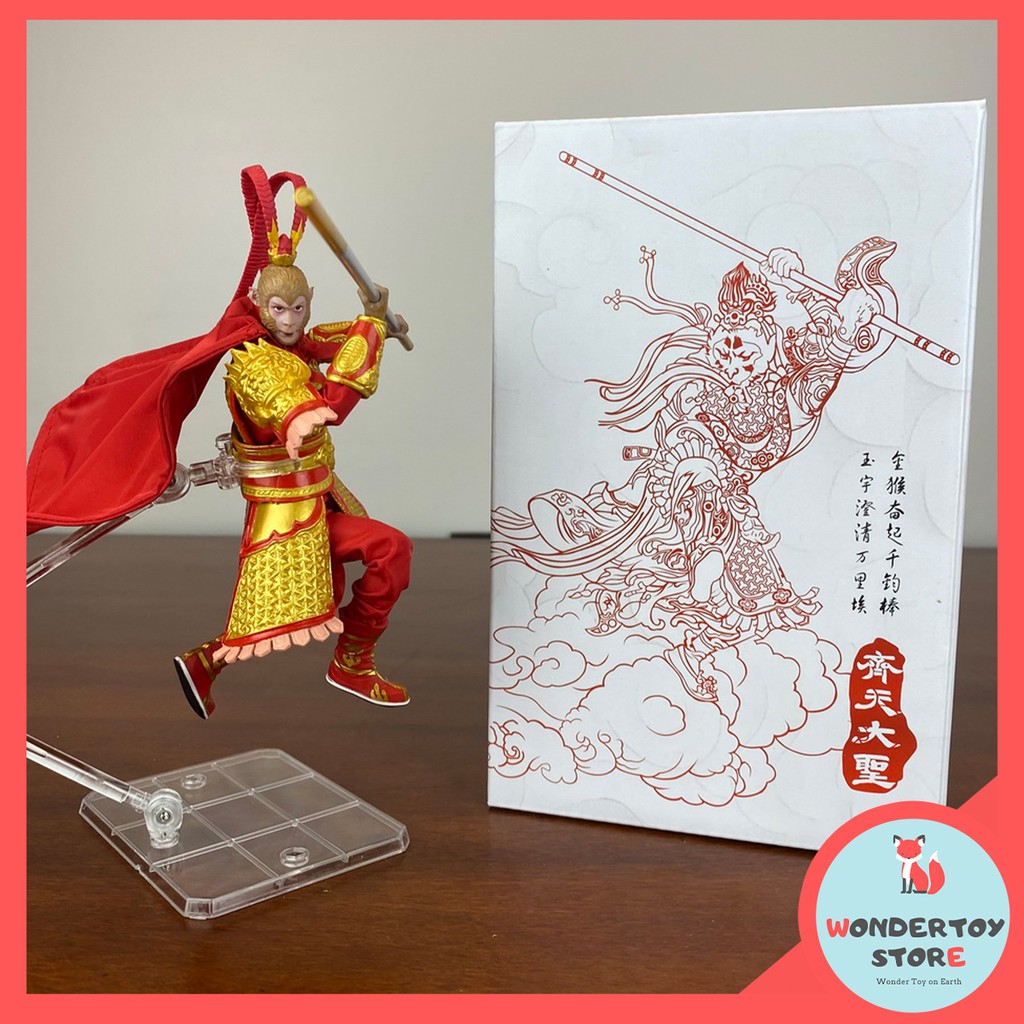 Mô hình Tôn Ngộ Không Tề Thiên Đại Thánh Tây Du Ký 1986 DreamToys tỉ lệ 1/12 Sun Wukong